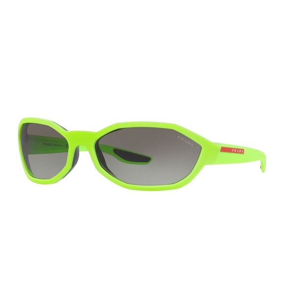 Prada Linea Rossa Accessories - NWT Prada Lime Green 90s Retro 67mm Sunglasses